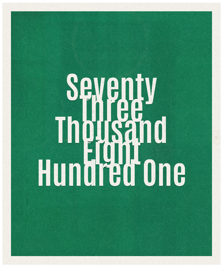 Count #73801