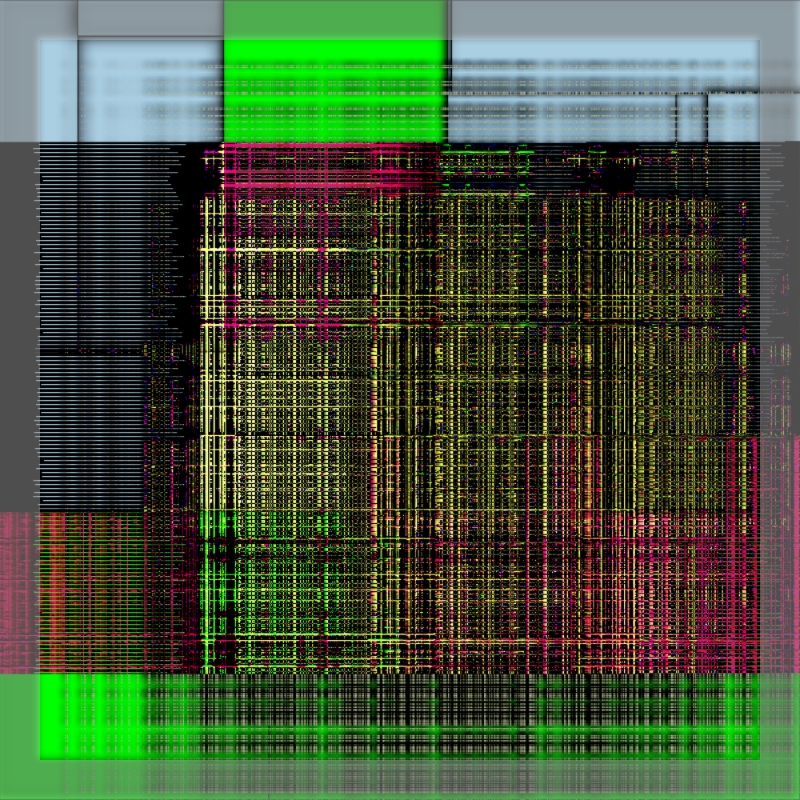 Digital Grid Burn #11