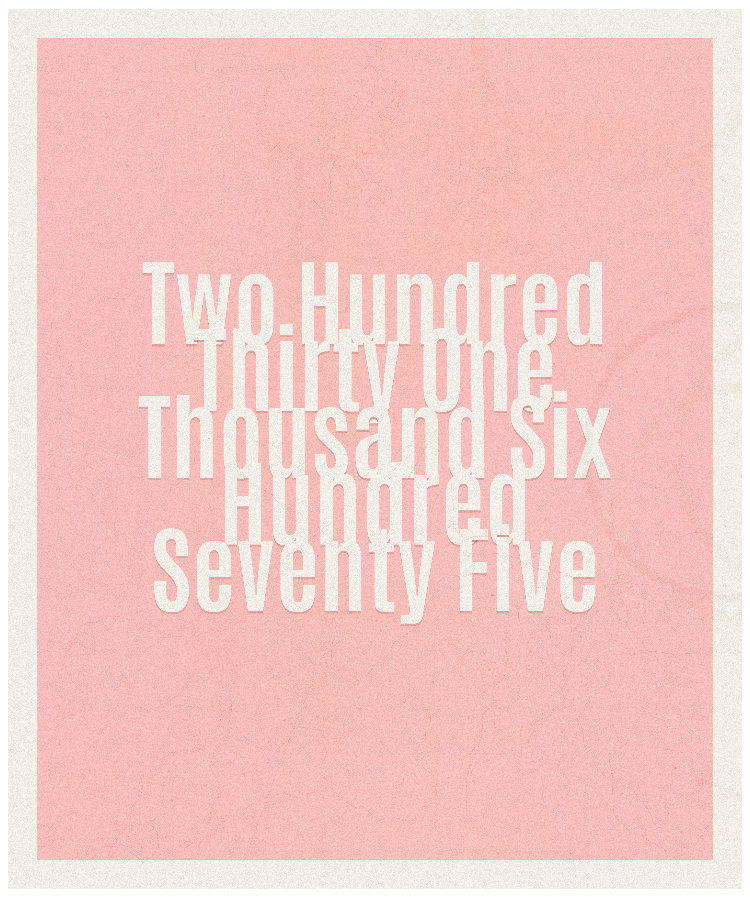 Count #231675