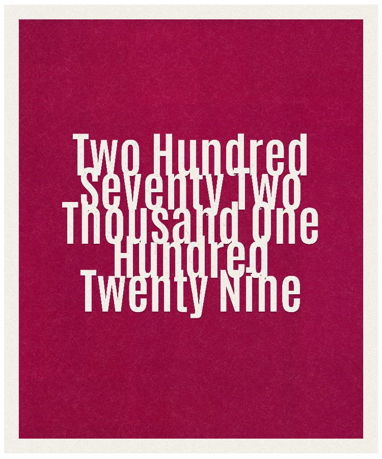 Count #272129