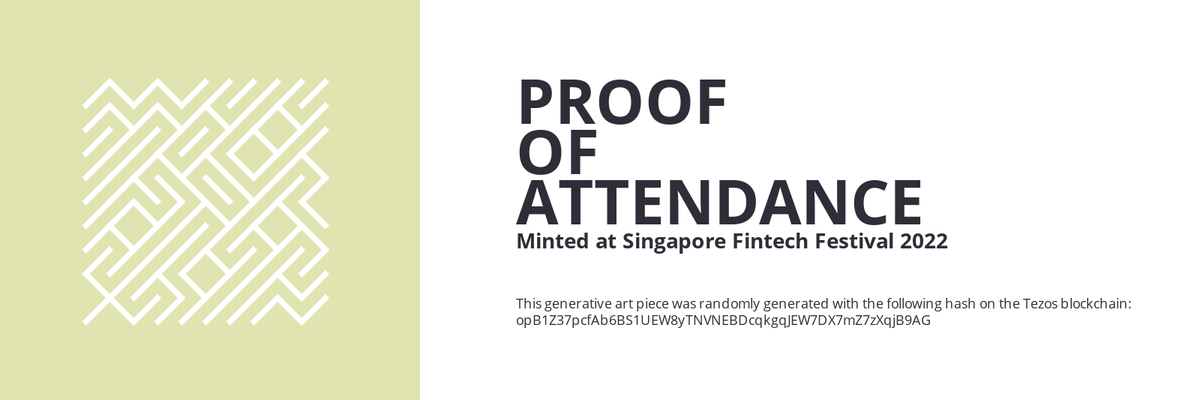 SFF2022 Proof of Attendance Token #50