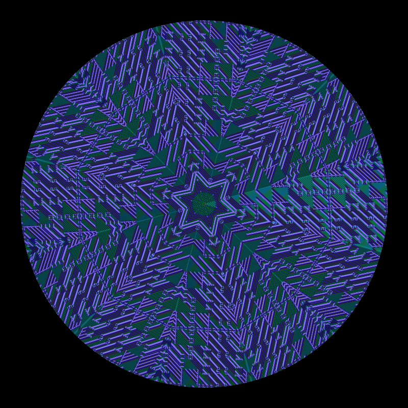 Binary kaleidoscope #21