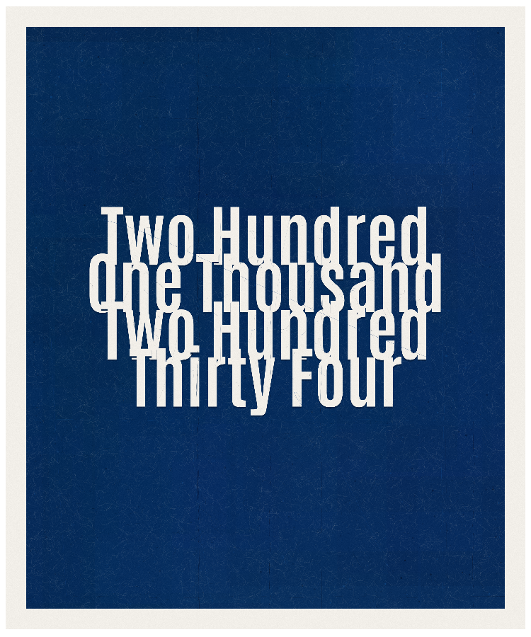 Count #201234
