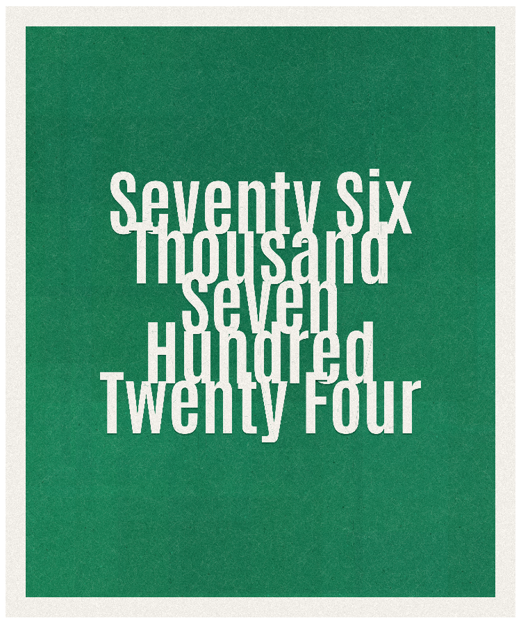 Count #76724