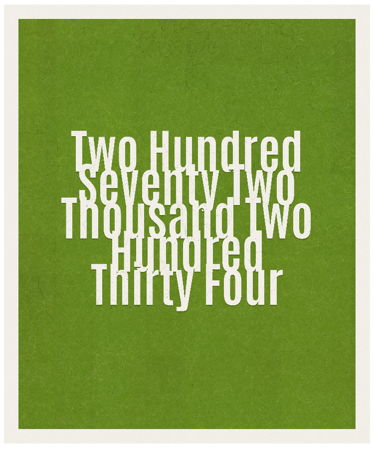 Count #272234