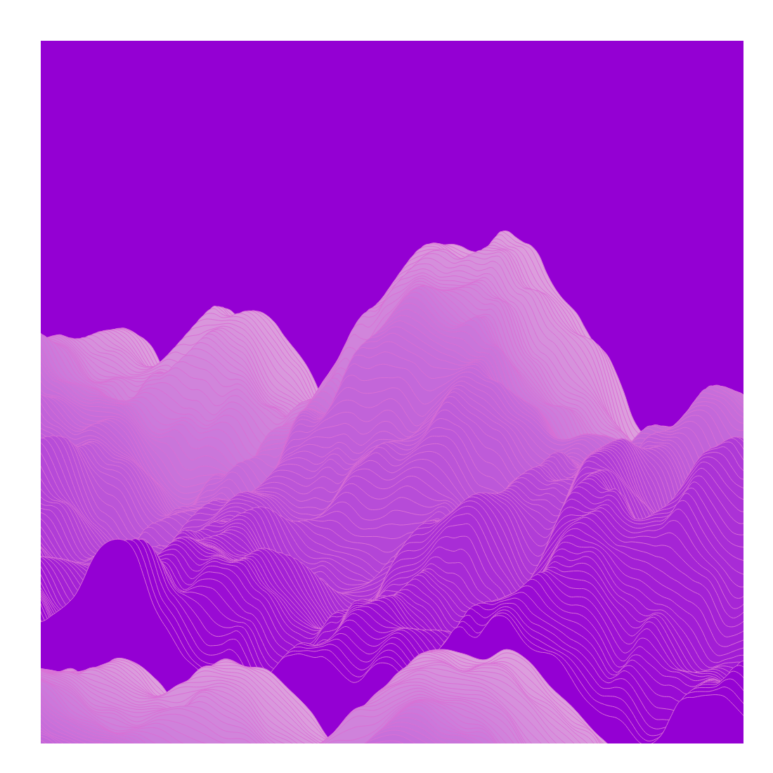 Random mountain generative 2.0 #10