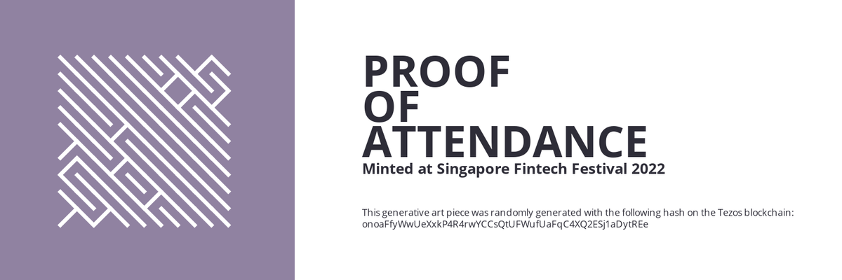 SFF2022 Proof of Attendance Token #885