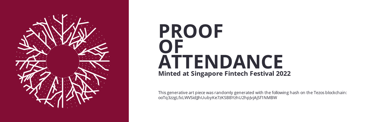 SFF2022 Proof of Attendance Token #613