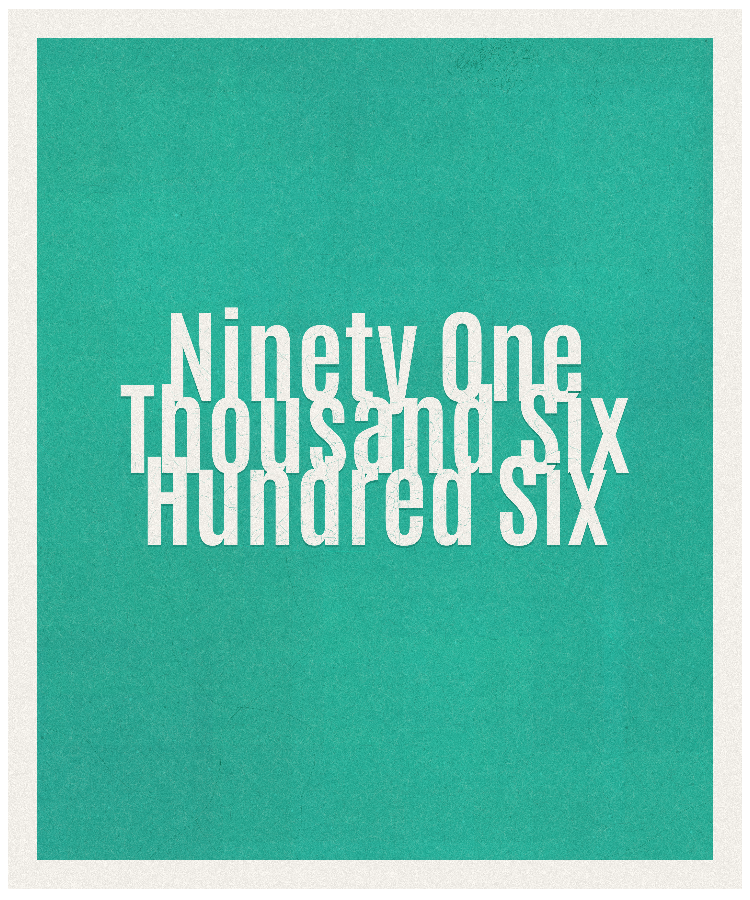 Count #91606