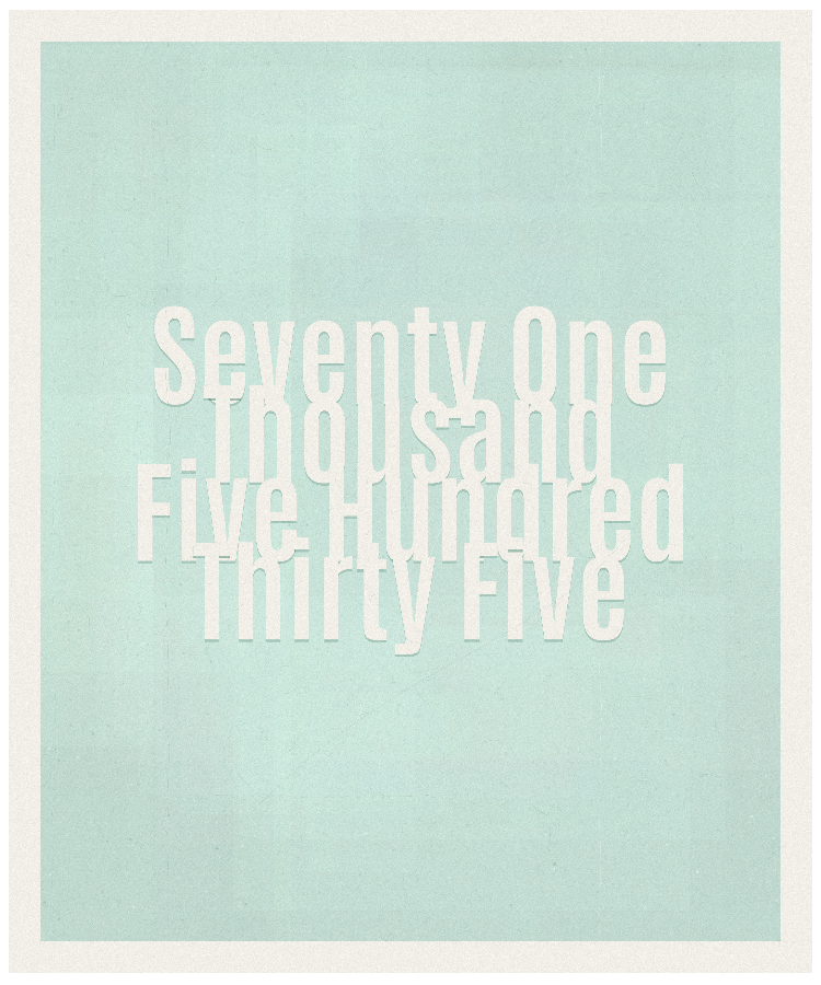 Count #71535