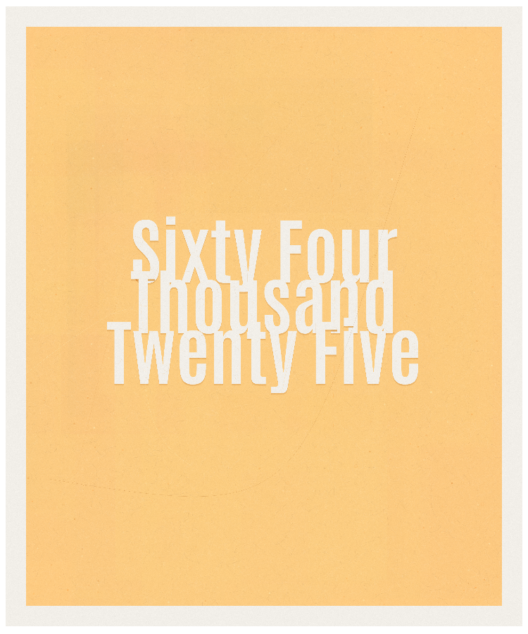 Count #64025