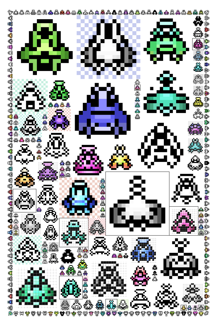 Pixel Spaceships #124