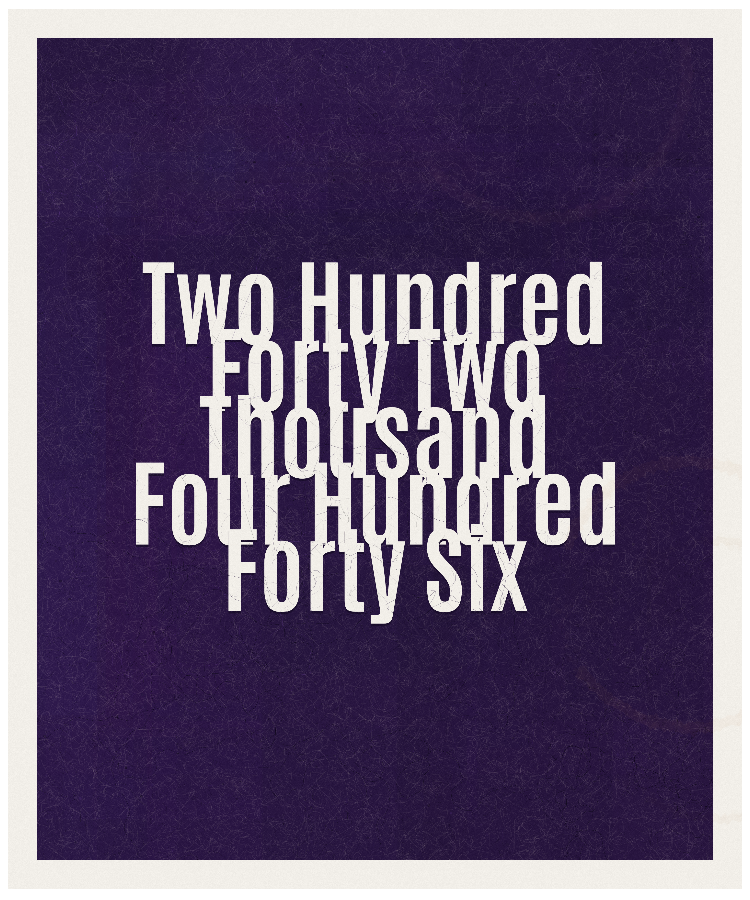 Count #242446