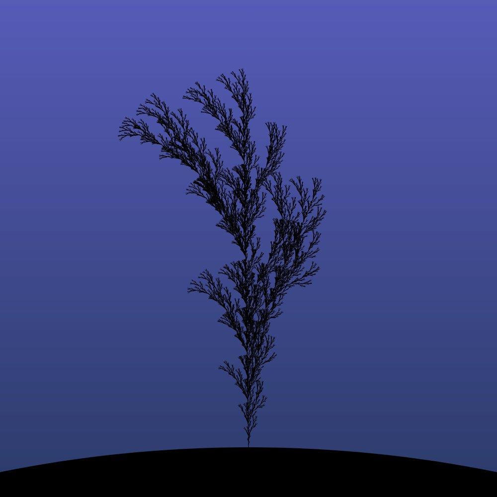 Fractal-Lsystem Tree #88