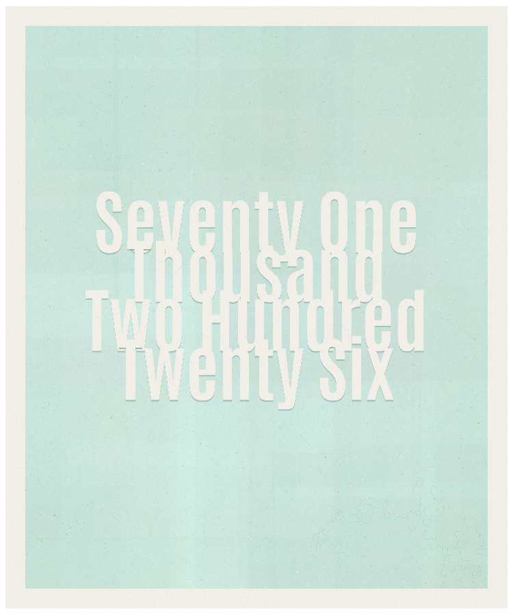 Count #71226