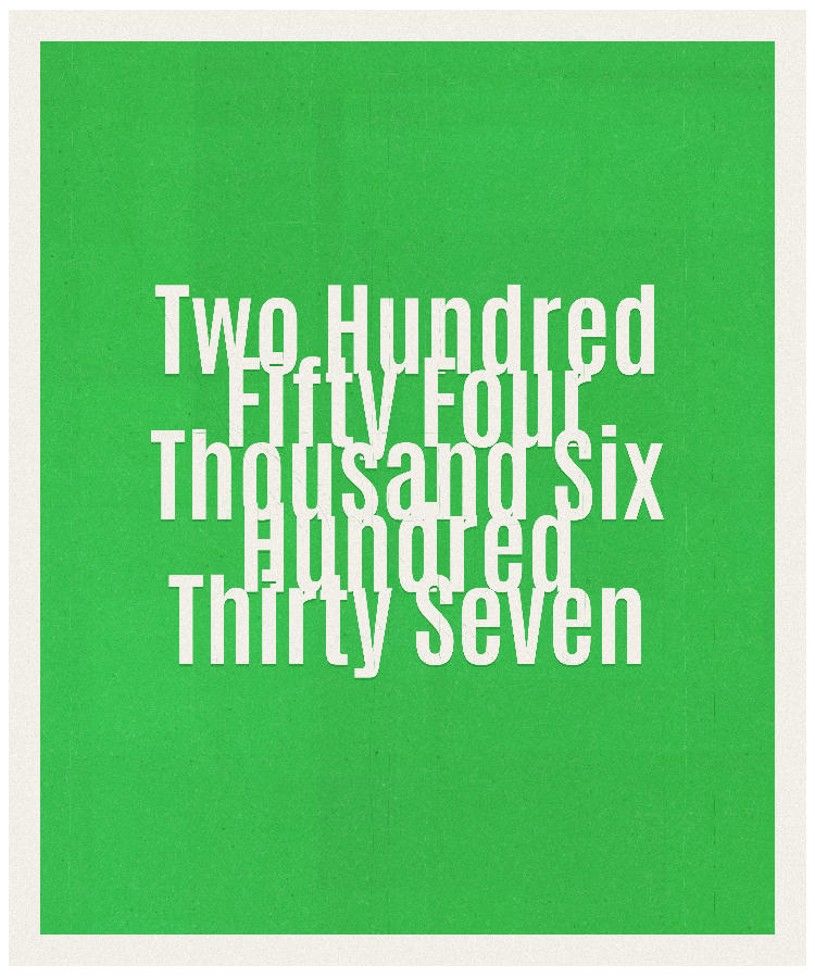 Count #254637