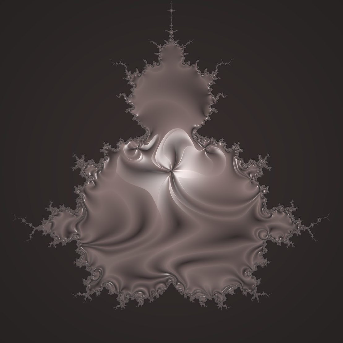 Warped Mandelbrot Fractal #21