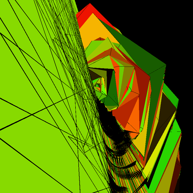 p5.js Descending a Staircase #46