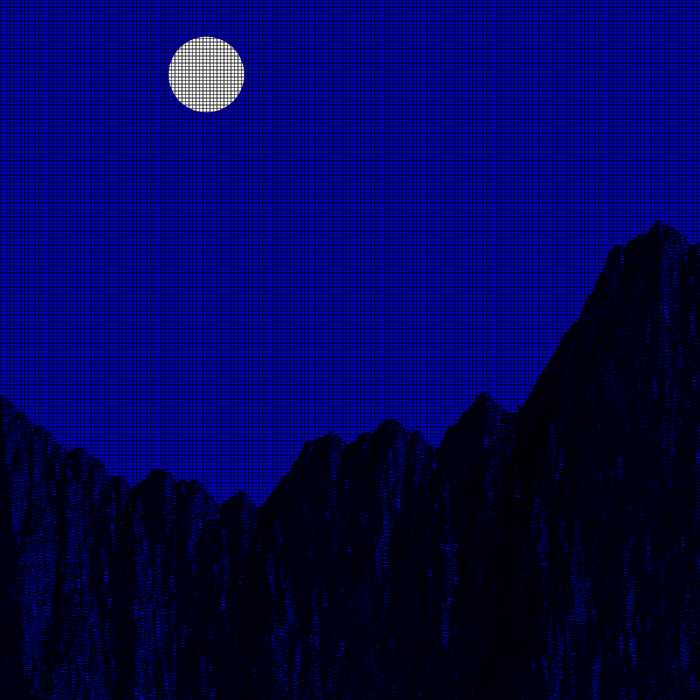 Classic generative landscape #14