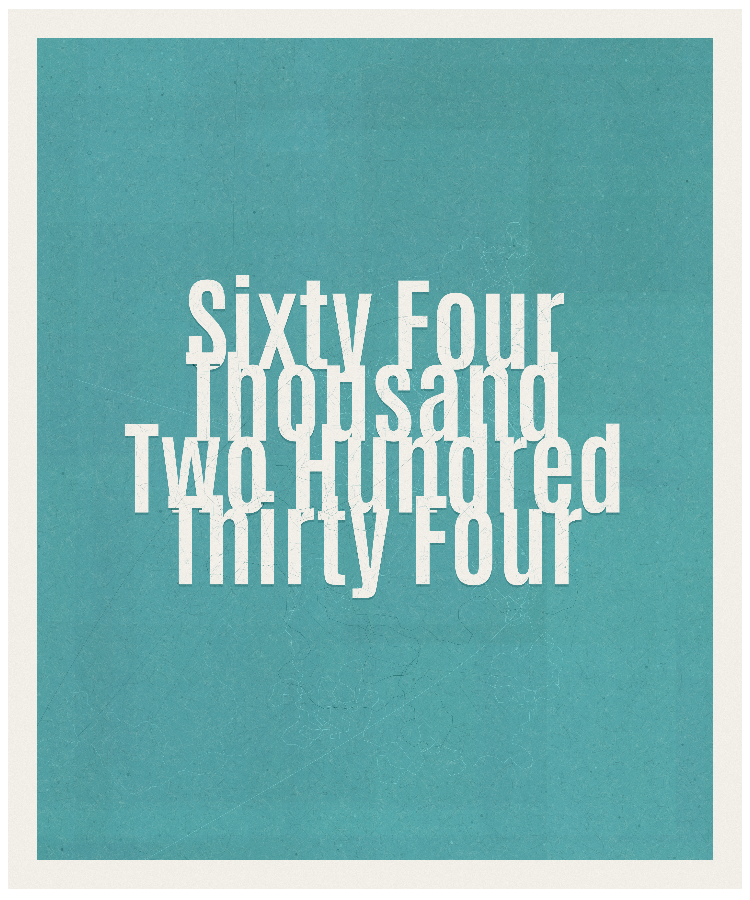 Count #64234