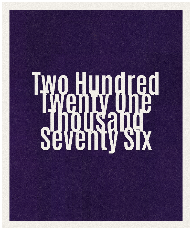 Count #221076