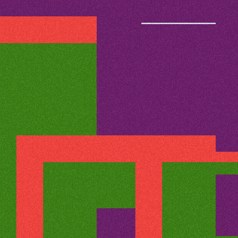 Rectangular Abstract Painting #11