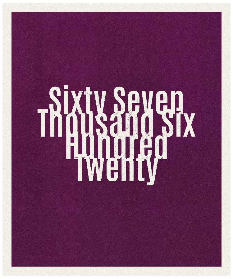Count #67620