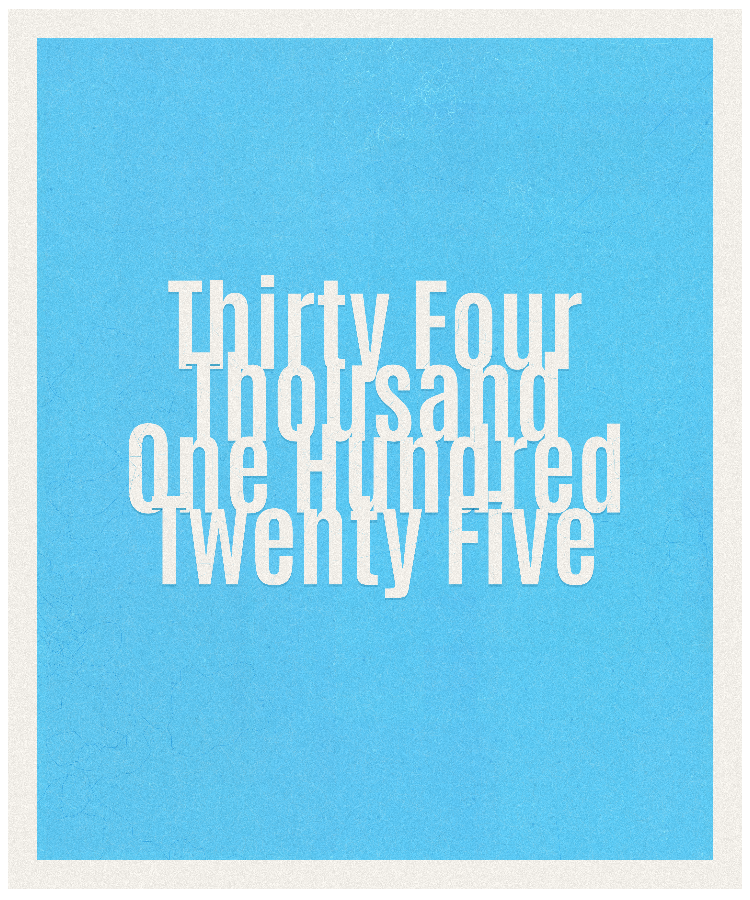 Count #34125