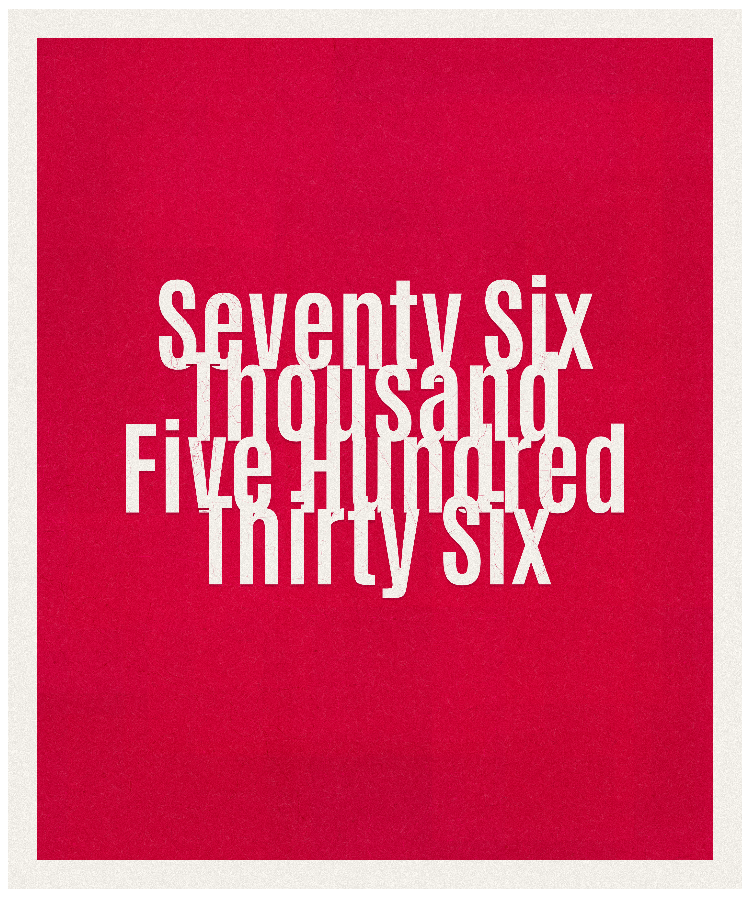 Count #76536
