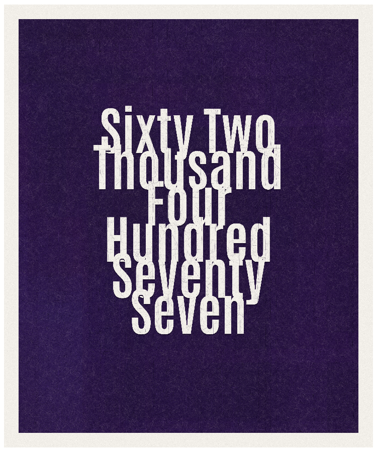 Count #62477