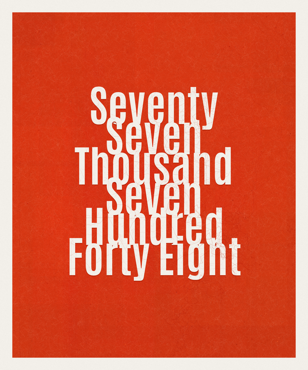 Count #77748