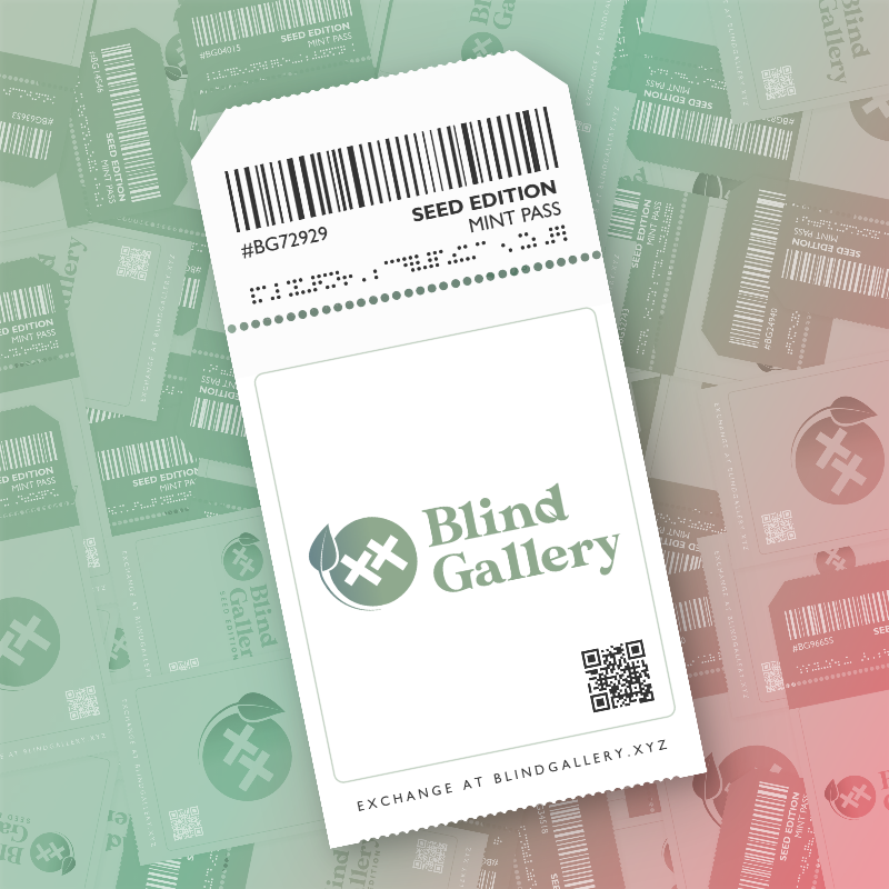 Blind Gallery Mint Pass (Seed Edition) #600