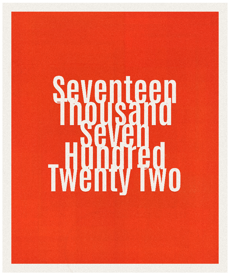 Count #17722