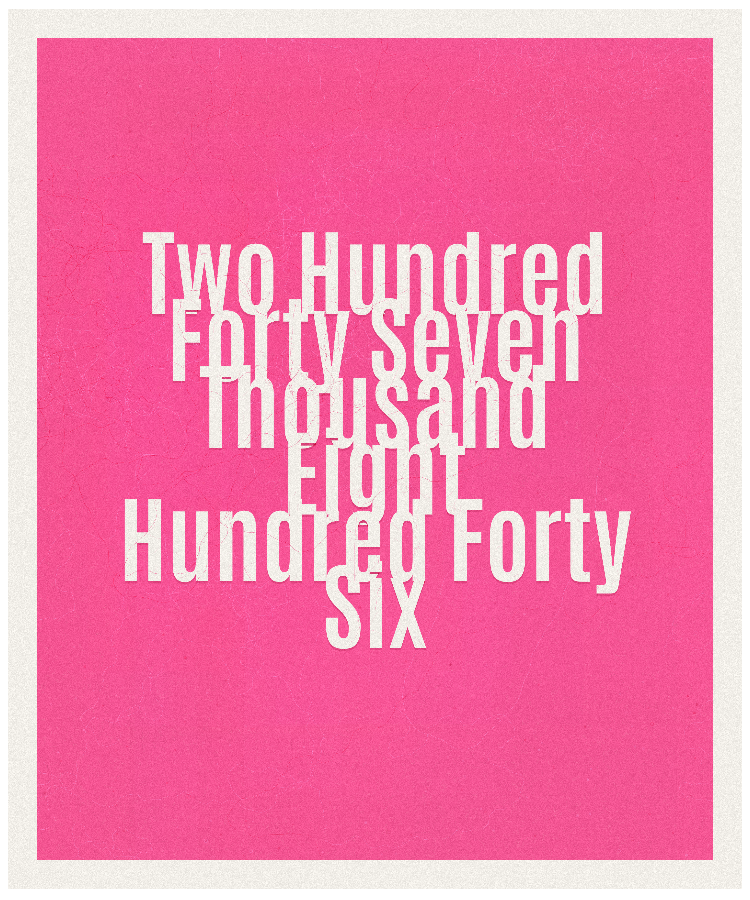 Count #247846