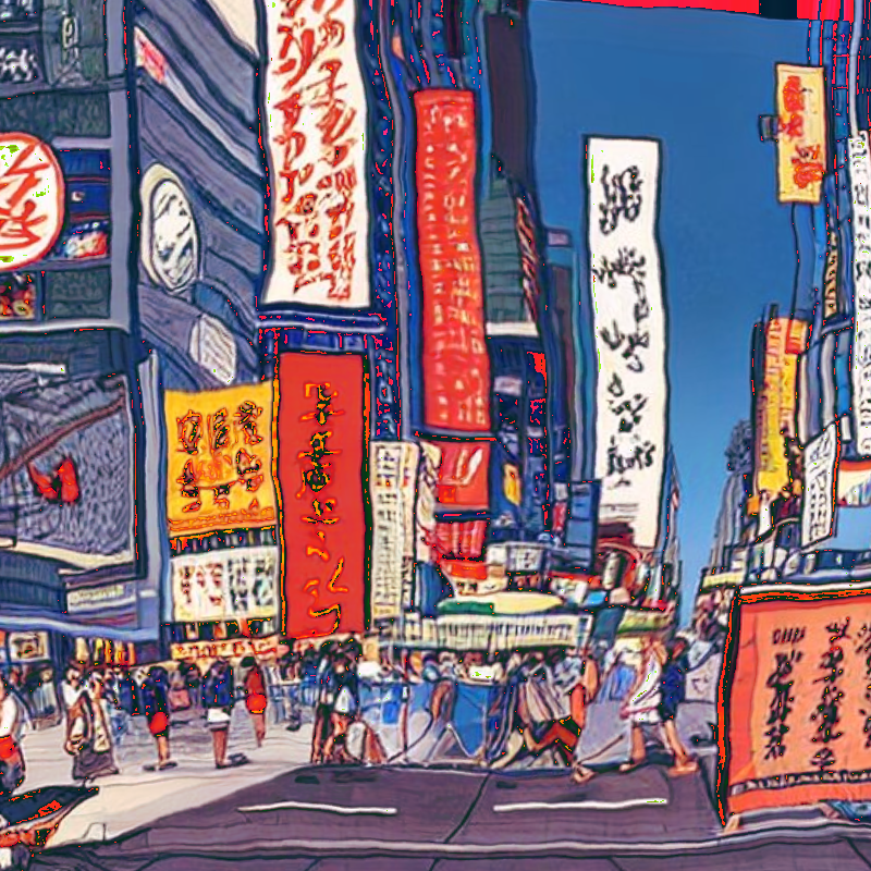 IMAGINARY NEW YORK IN UKIYO-E #87