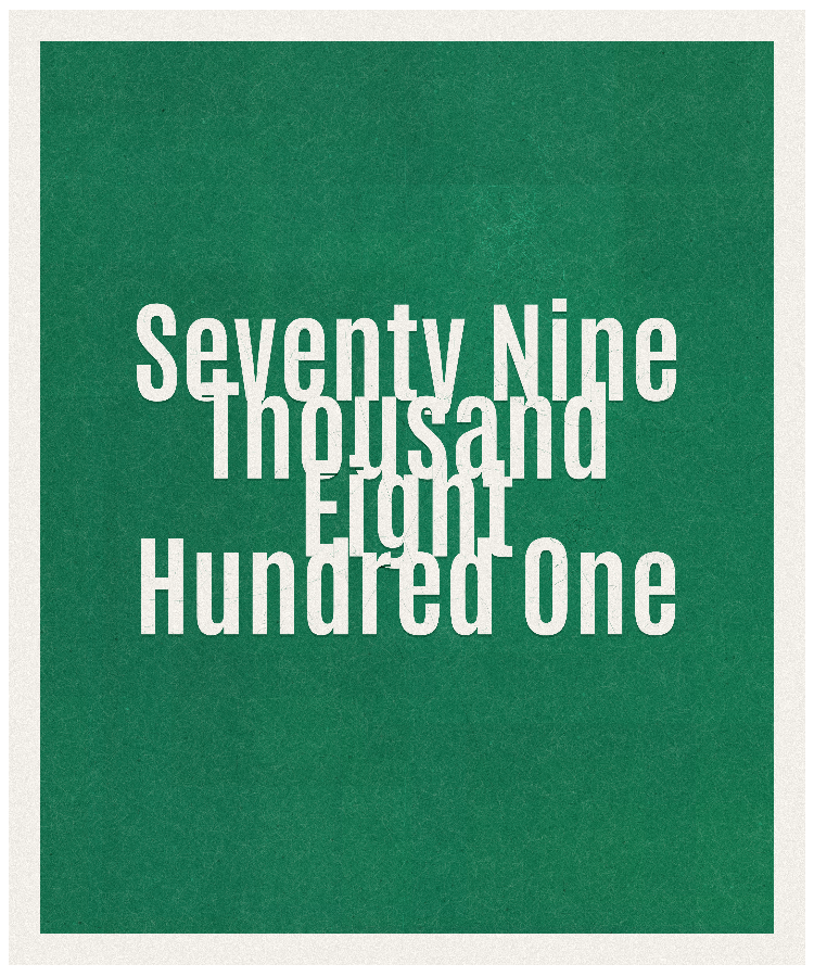 Count #79801