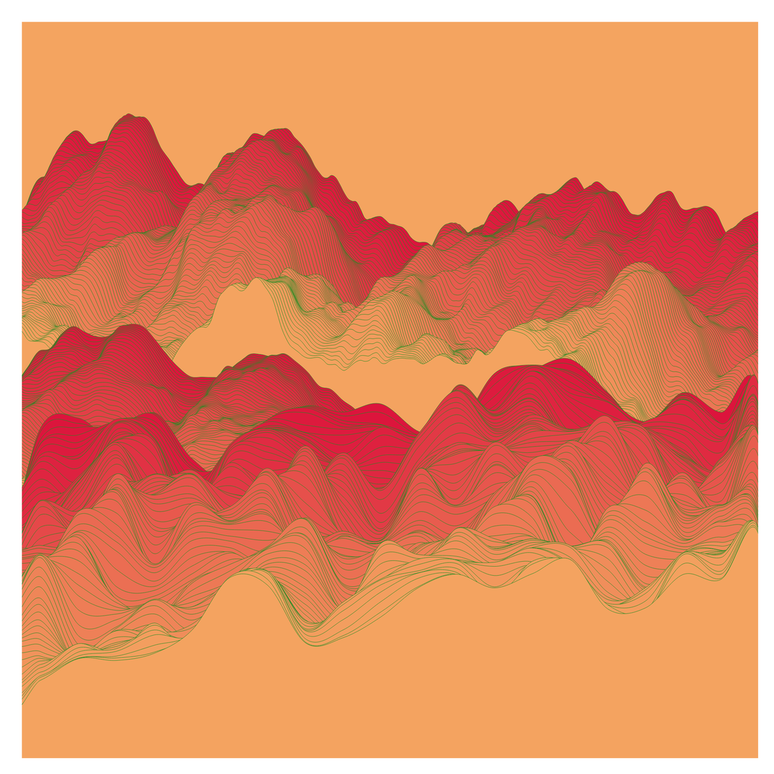 Random mountain generative 7.0