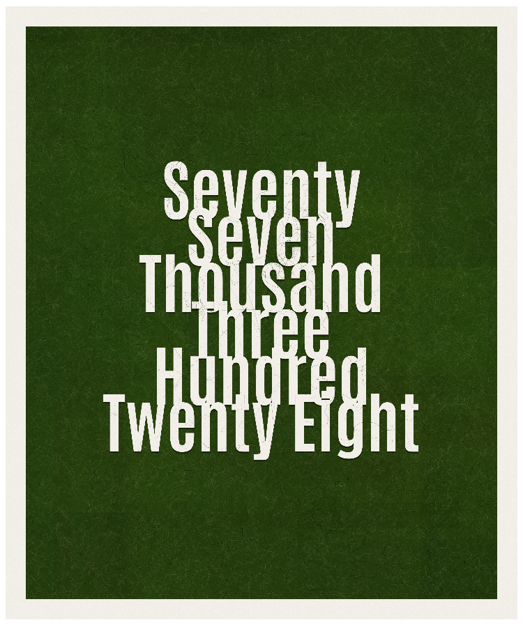 Count #77328