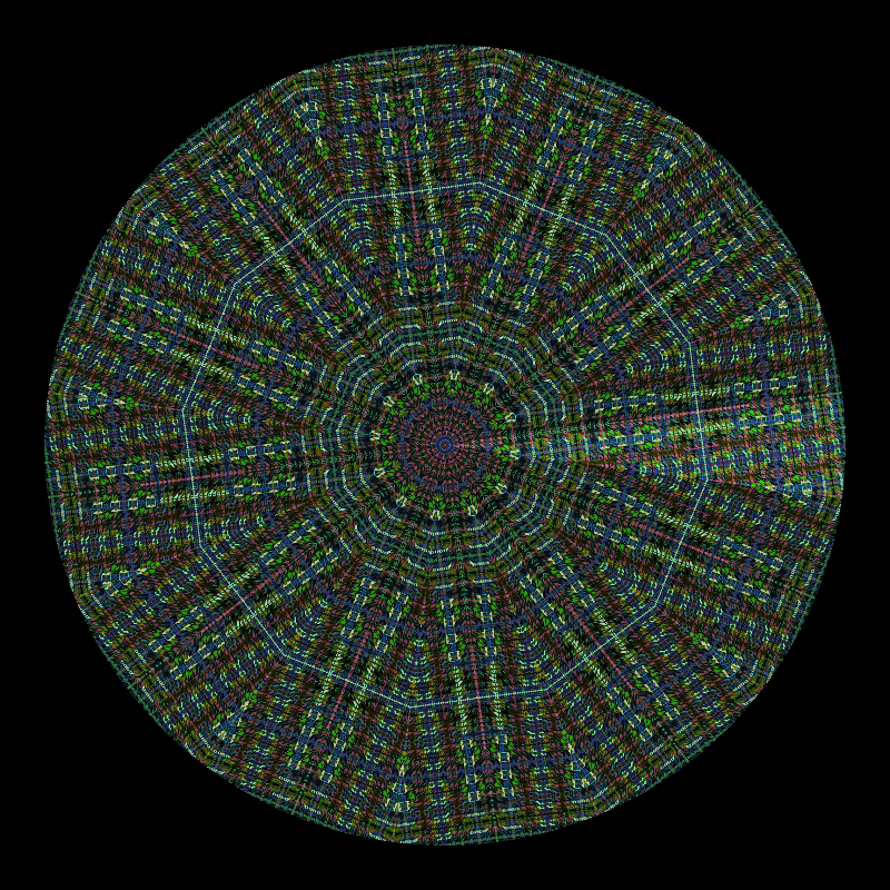 Binary kaleidoscope #31