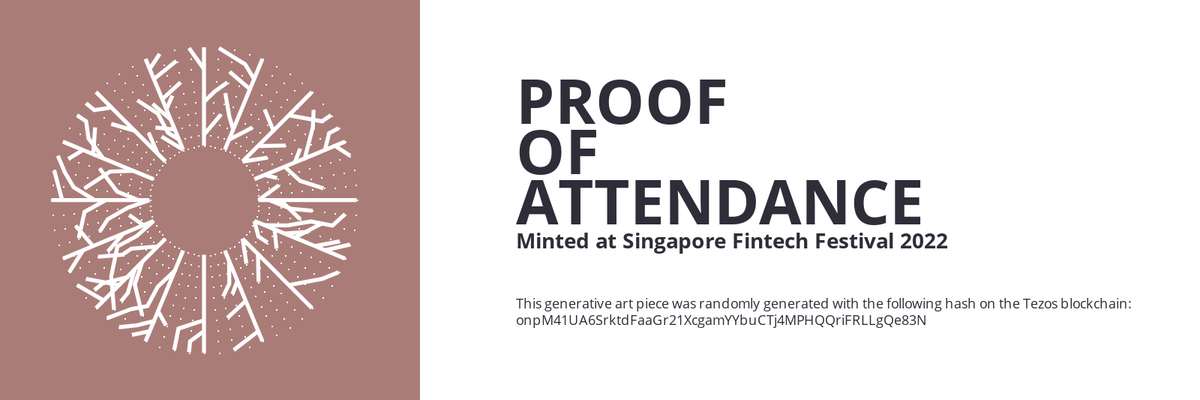 SFF2022 Proof of Attendance Token #1102