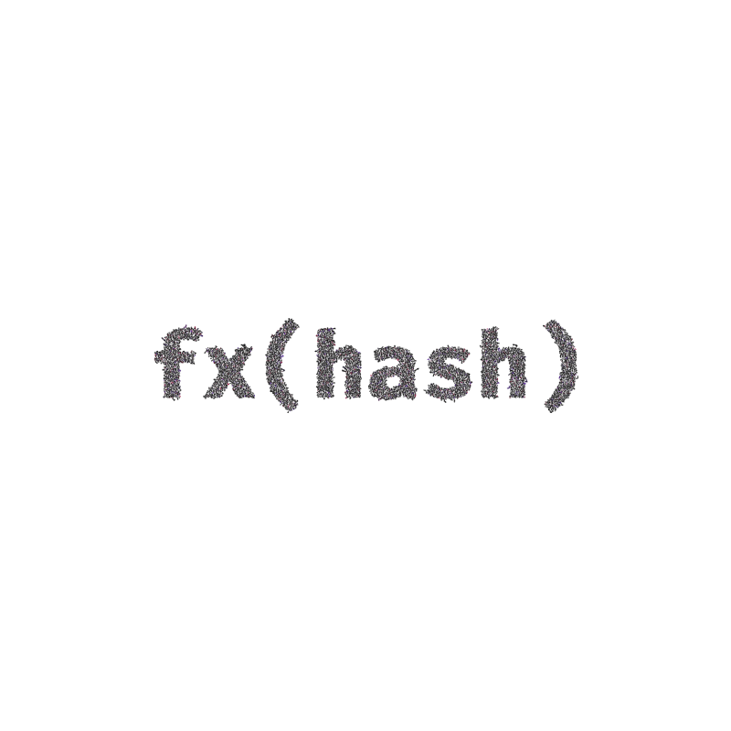 FXHASH Logo with Features #881