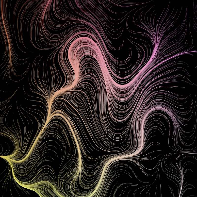 Colored flows 1 #4