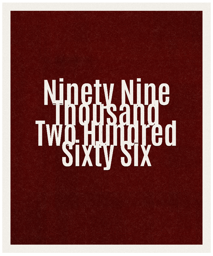 Count #99266