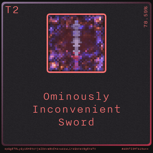 Gear for your quests - Sword #92