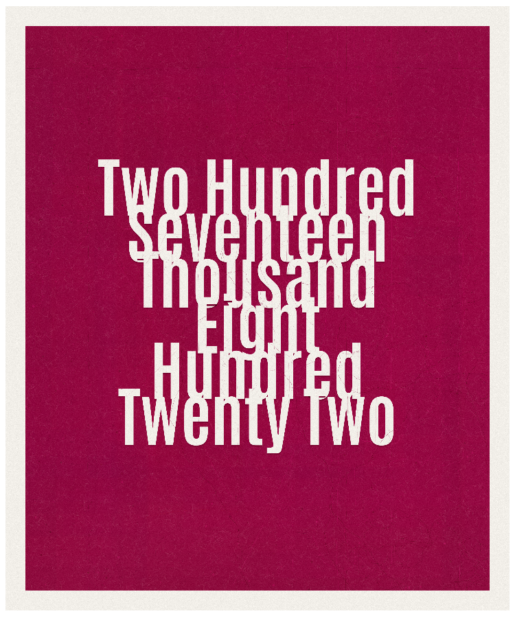 Count #217822