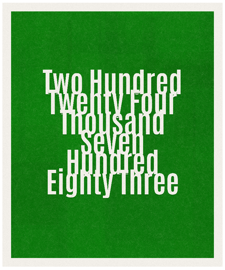 Count #224783