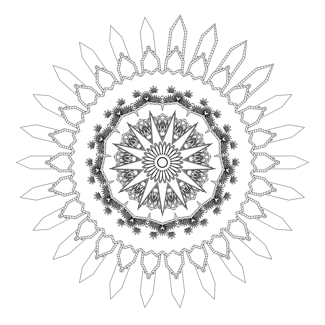 LL21 Mandala #117