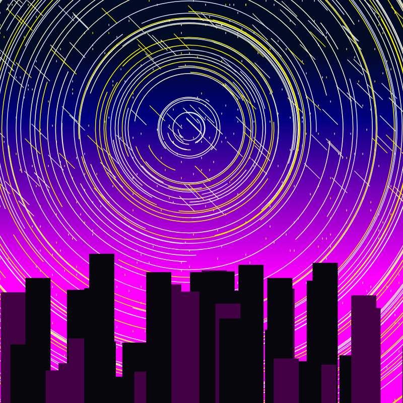 Starry sky #17