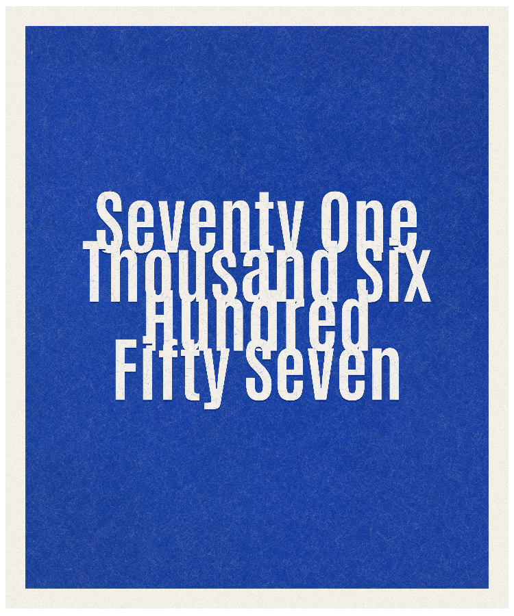 Count #71657