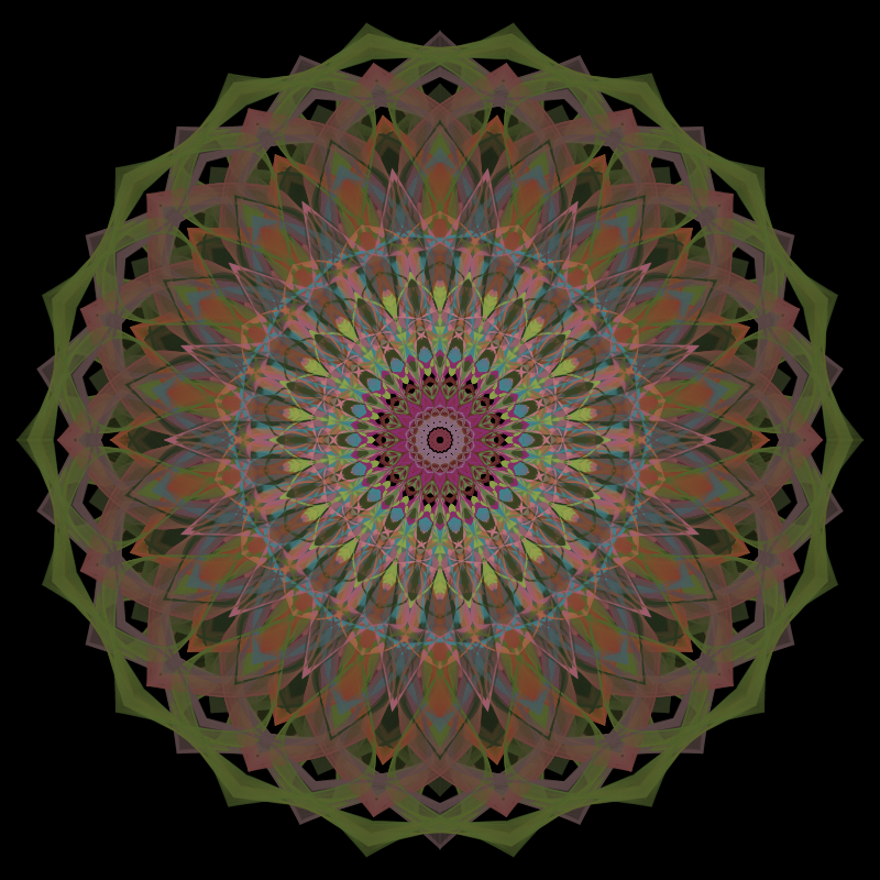 Morphing Mandala - #fxhashturnsone charity #45